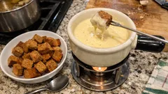 Fondue de courge melonette à la vanille : un dessert chaud à partager