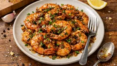 Crevettes sautées sel-poivre au Timut : prêtes en 10 minutes, bien parfumées