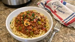 Sauce bolognaise express à l’autocuiseur : prête en 10 minutes de pression
