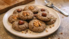 Biscuits au sarrasin et aux noix : la recette express sans gluten, bien croquante