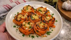 Roses de carotte au parmesan : l’accompagnement au four qui fait son effet