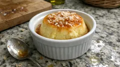 Flan coco au lait concentré, sans pâte : fondant et facile au bain-marie