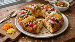 Bolo-rei portugais à l’orange et au Porto : la brioche des rois bien moelleuse