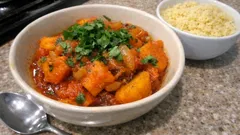 Tajine de patates douces fondant et parfumé : simple, épicé juste comme il faut