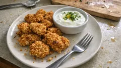 Nuggets de poulet au four ultra croustillants : la panure aux corn flakes qui change tout