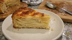 Gâteau-flan aux pommes : très fondant, facile à faire et parfait pour le goûter