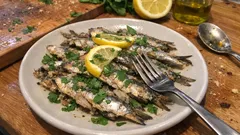 Anchois frais au four citron-persil : un dîner léger prêt en 20 minutes